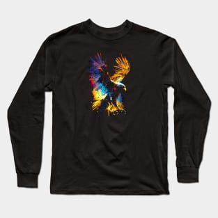 Colorful Eagle's Wing Spread #1 Long Sleeve T-Shirt